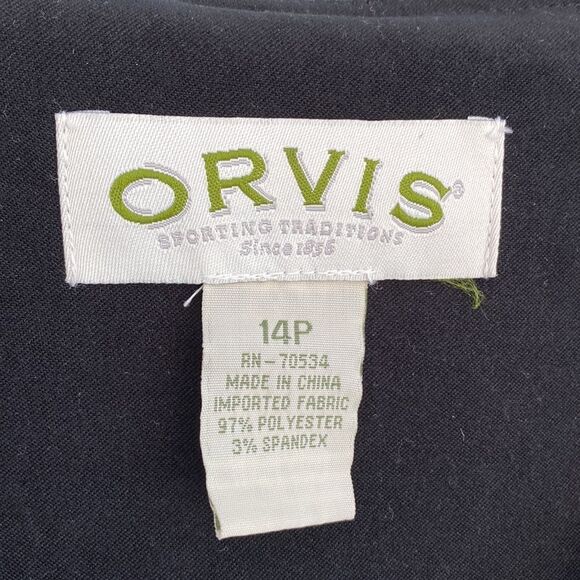 Orvis Sz 14P Button Down Front Tie Back Sleeveless Maxi Dress - Picture 7 of 7